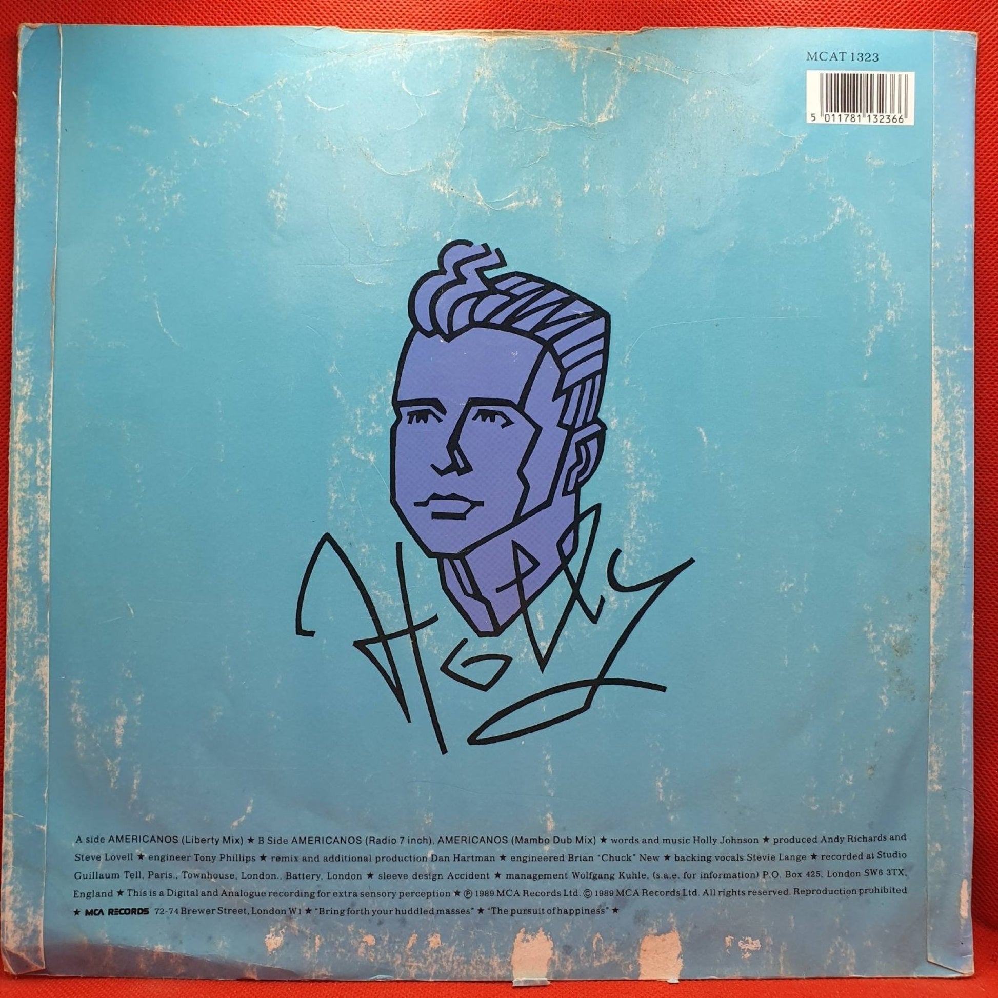 Holly Johnson ‎– Americanos - Vinyl Store Online