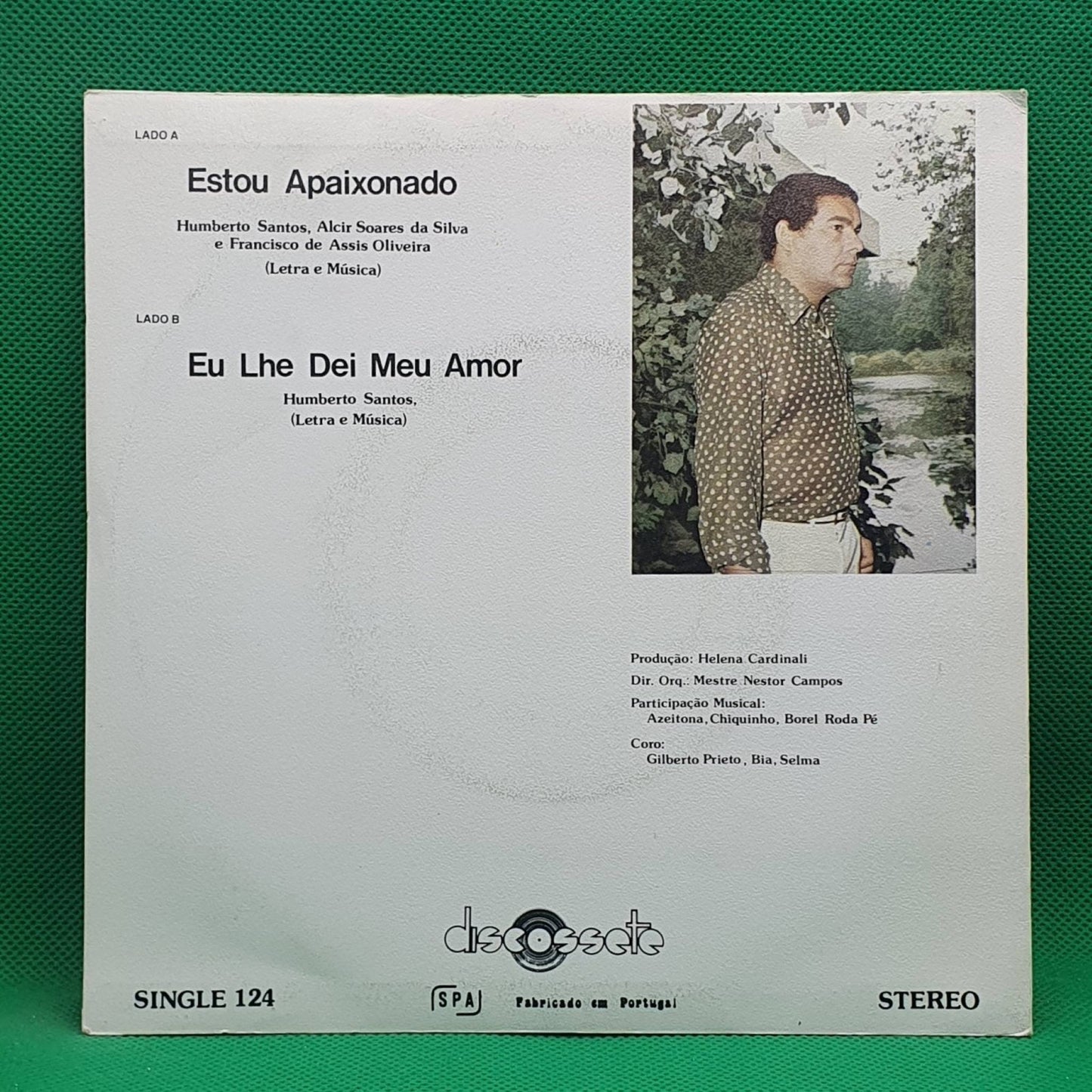 Humberto Santos ‎– Estou Apaixonado / Eu Lhe Dei Meu Amor - Vinyl Store Online