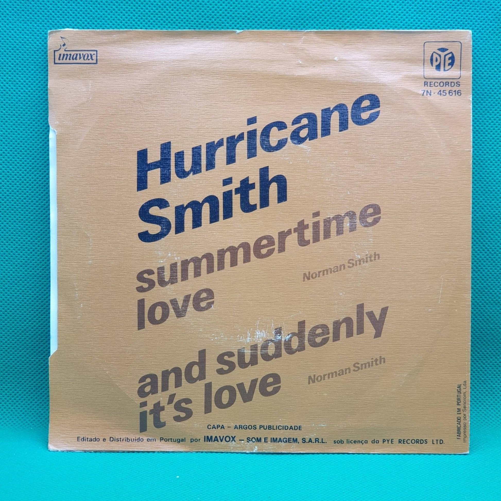 Hurricane Smith ‎– Summertime Love - Vinyl Store Online