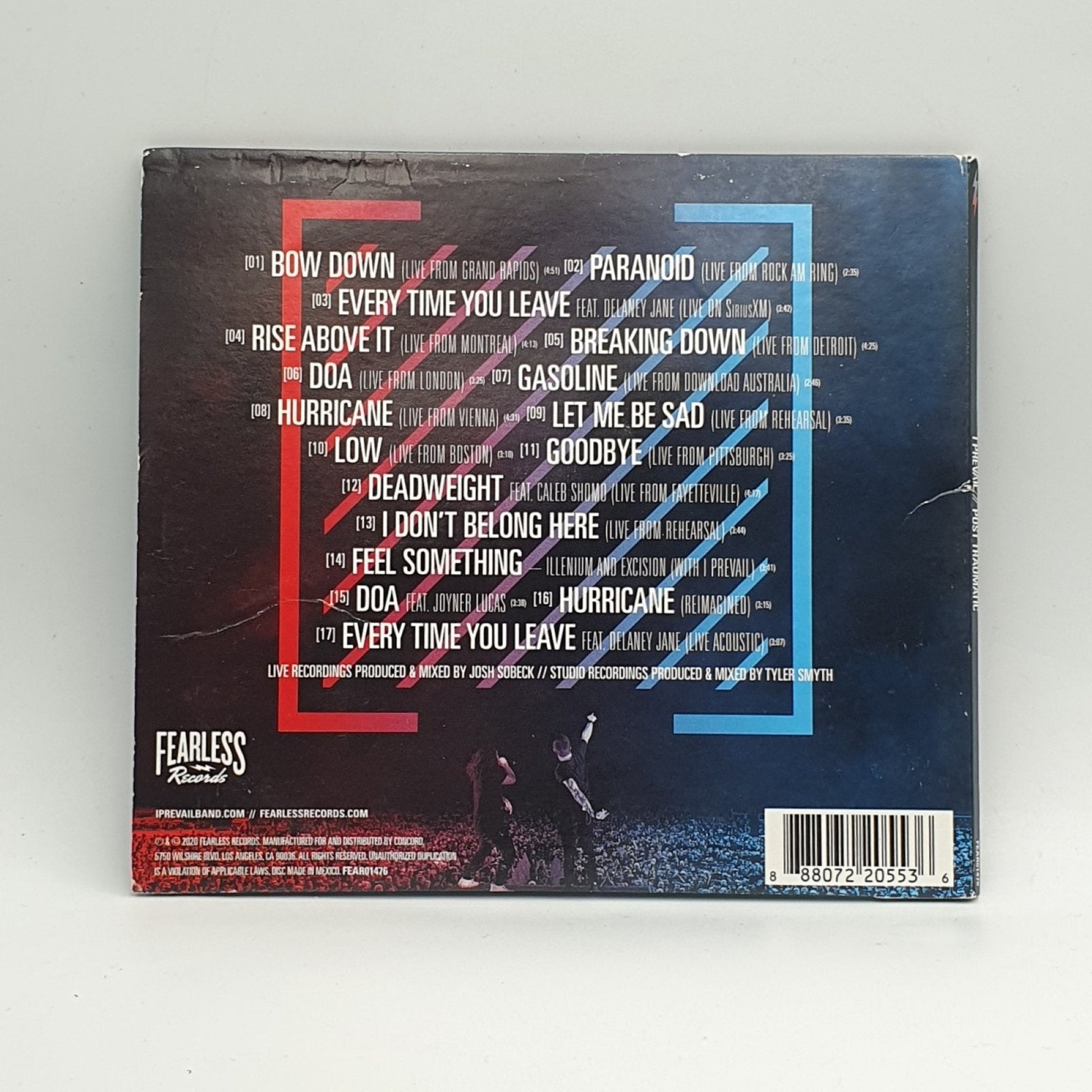 I Prevail ‎– Post Traumatic - Vinyl Store Online
