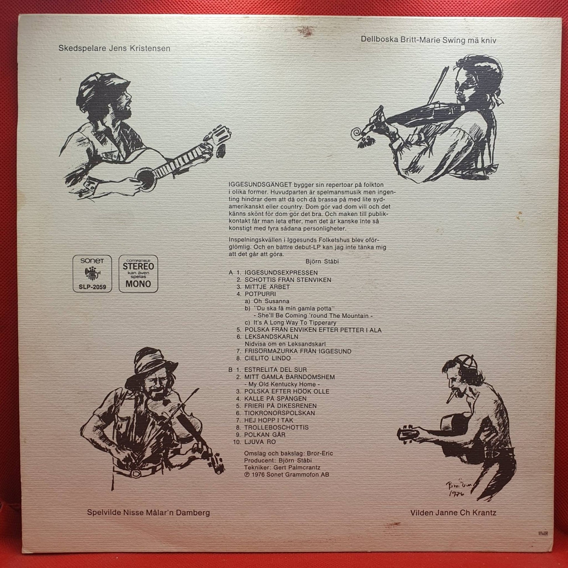 Iggesundsgänget ‎– Blôk Sta - Vinyl Store Online