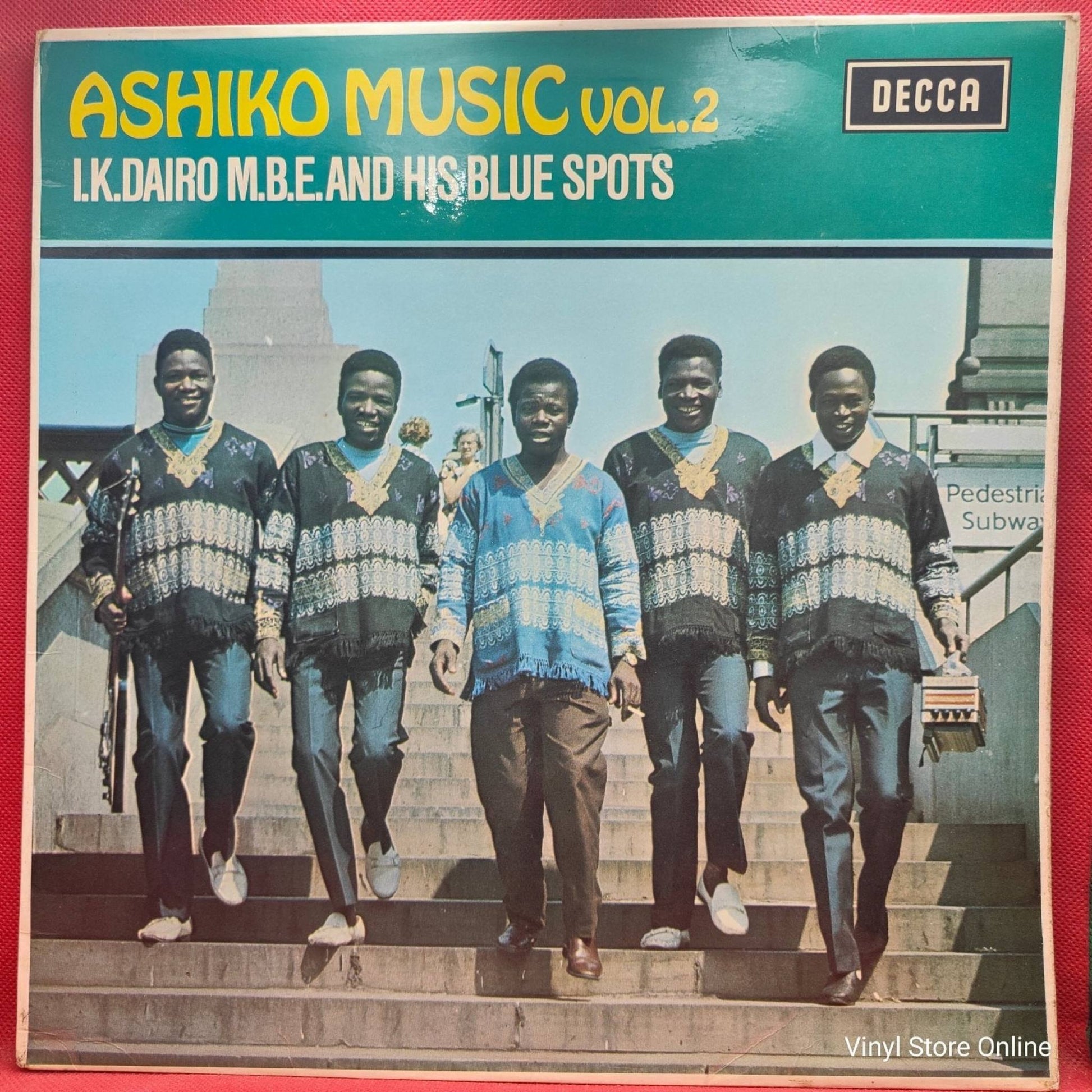 I.K. Dairo M.B.E. And His Blue Spots* ‎– Ashiko Music Vol.2 - Vinyl Store Online
