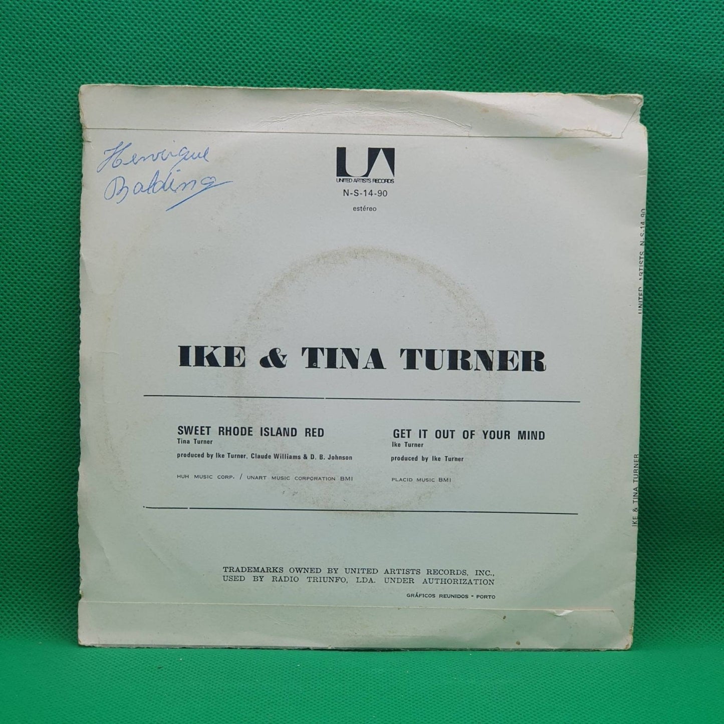 Ike & Tina Turner ‎– Sweet Rhode Island Red - Vinyl Store Online