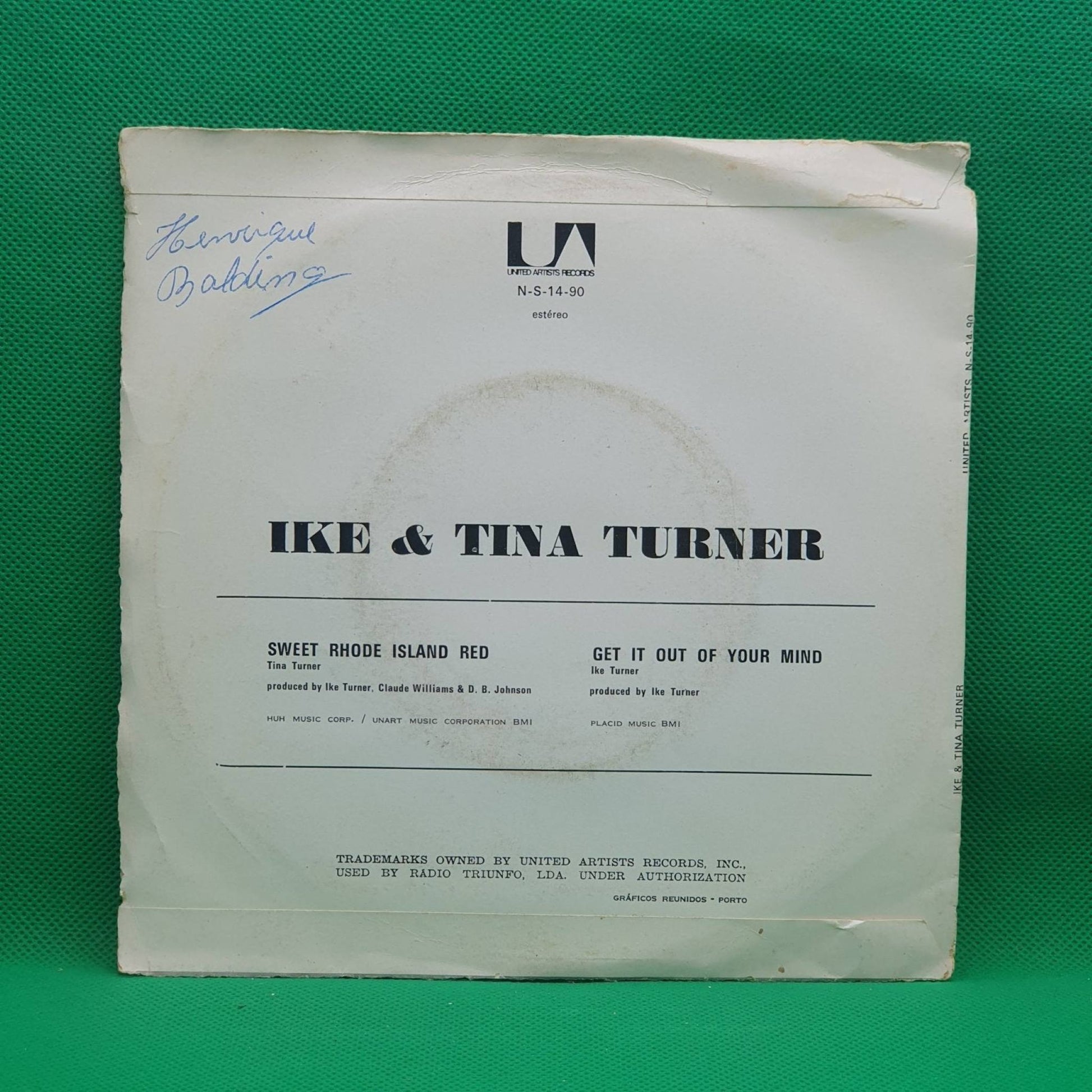 Ike & Tina Turner ‎– Sweet Rhode Island Red - Vinyl Store Online