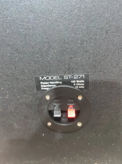 Colunas (Pioneer ?) ST-271 muito bom estado 100W