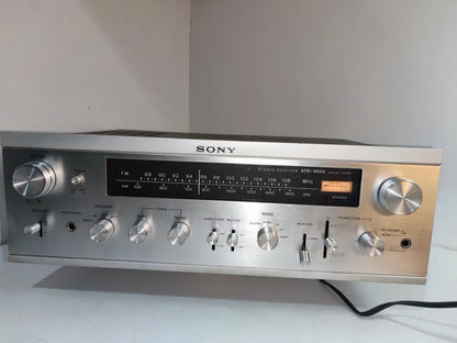 Amplificador sintonizador Sony str 6050 - Vintage ano 1971