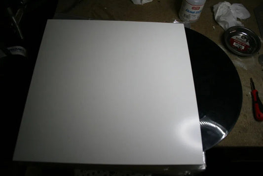 10 CAPAS de Papelão de LP E 12 ”- Brancas (sem furos) - Vinyl Store Online