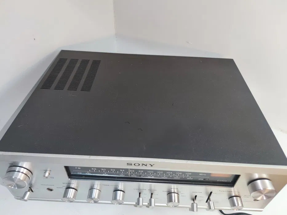 Amplificador sintonizador Sony str 6050 - Vintage ano 1971