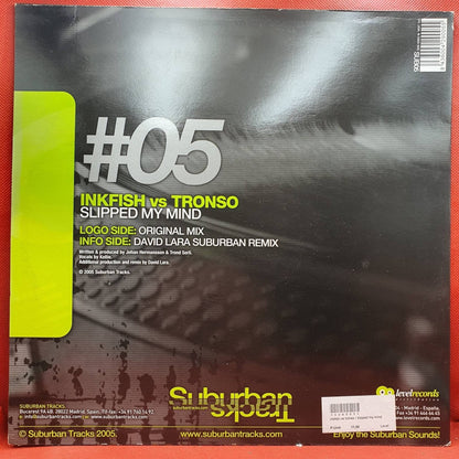 Inkfish vs. Tronso ‎– Slipped My Mind - Vinyl Store Online