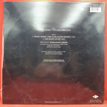 International Chrysis ‎– Rebel Rebel - Vinyl Store Online