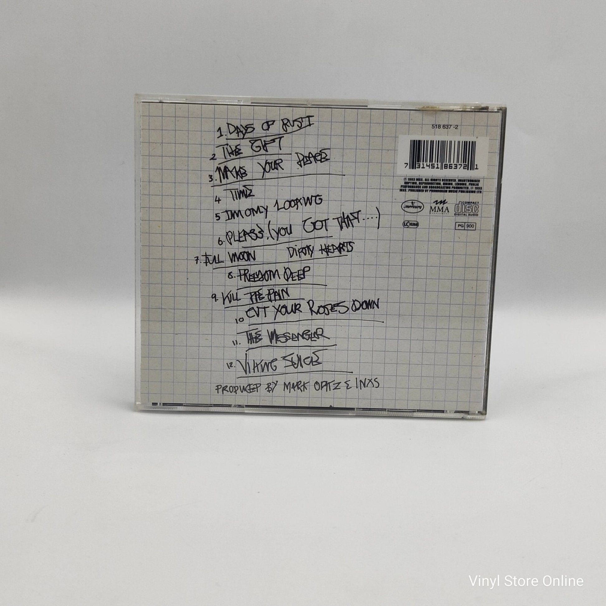 INXS ‎– Full Moon, Dirty Hearts - Vinyl Store Online
