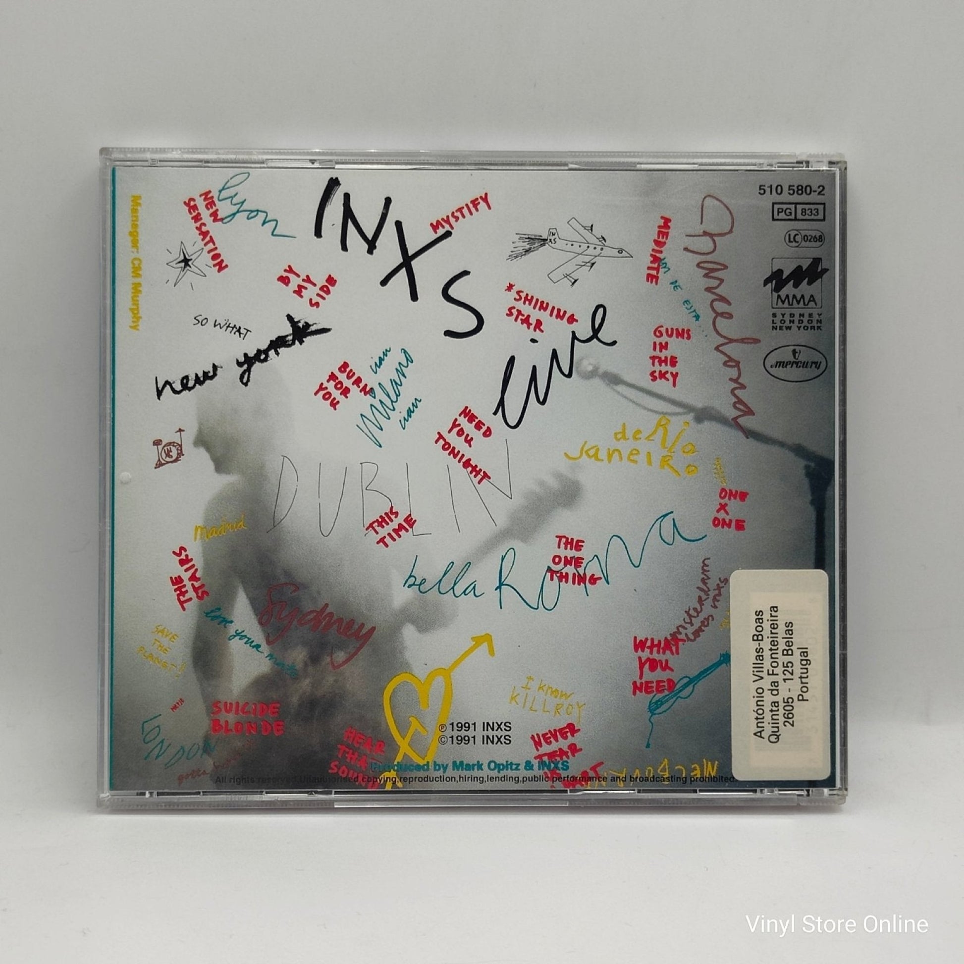 INXS ‎– Live Baby Live - Vinyl Store Online