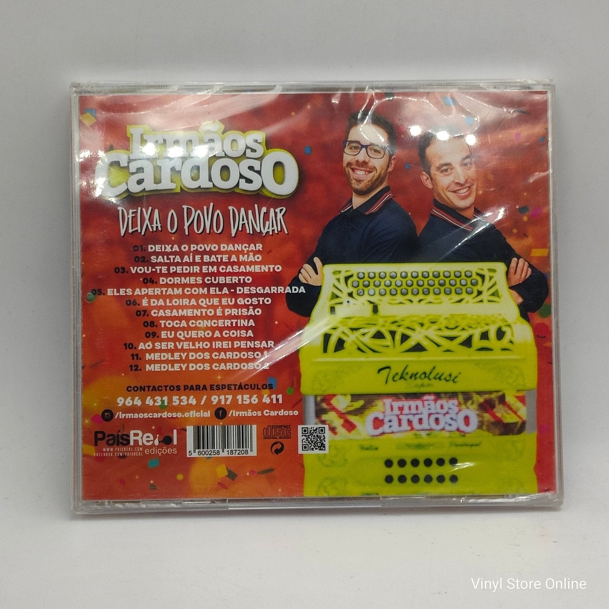 Irmãos Cardoso ‎– Deixa O Povo Dançar - Vinyl Store Online