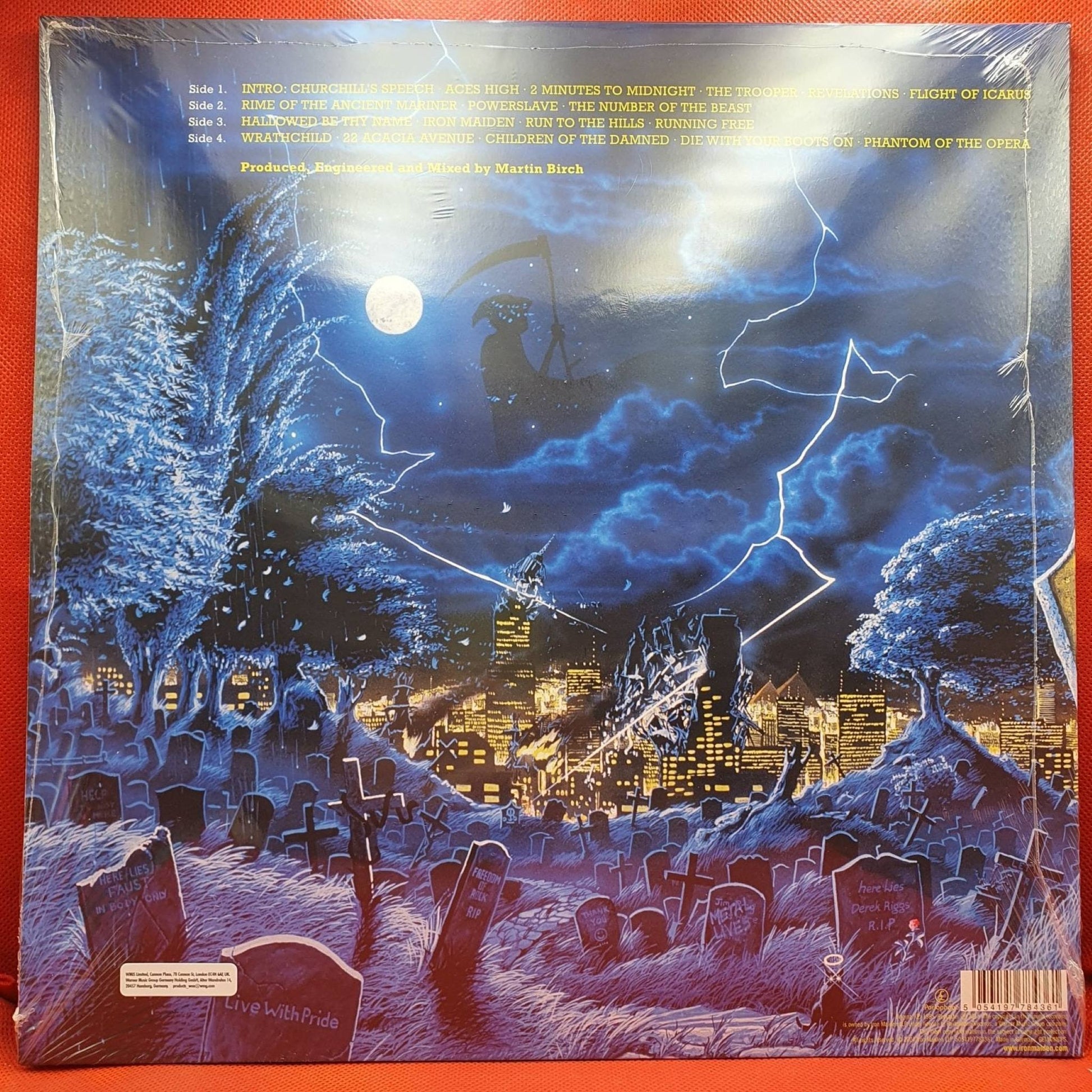 Iron Maiden ‎– Live After Death - Vinyl Store Online