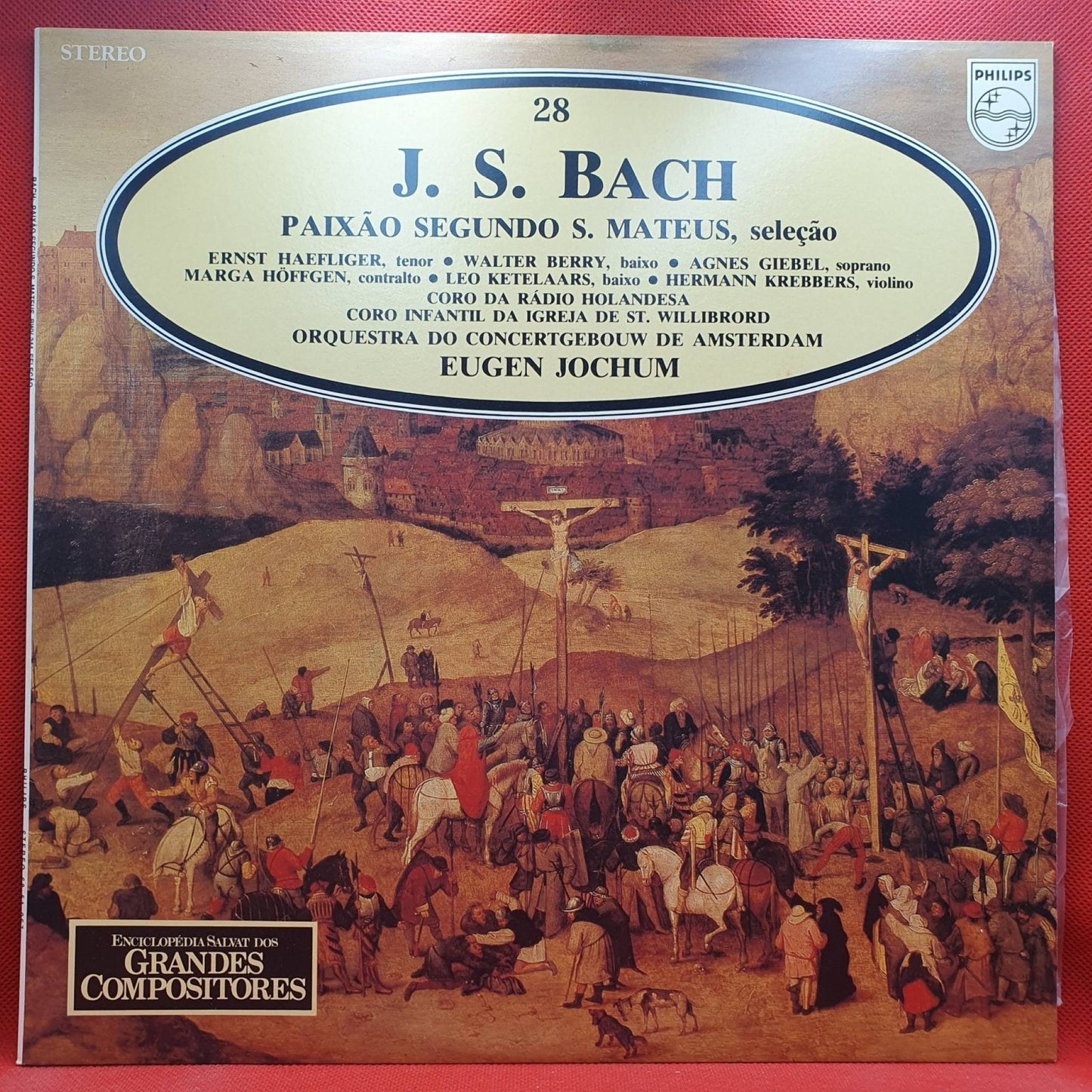 J. S. Bach - Ernst Haefliger, Walter Berry, Agnes Giebel ‎– A Paixão Segundo São Mateus - Vinyl Store Online