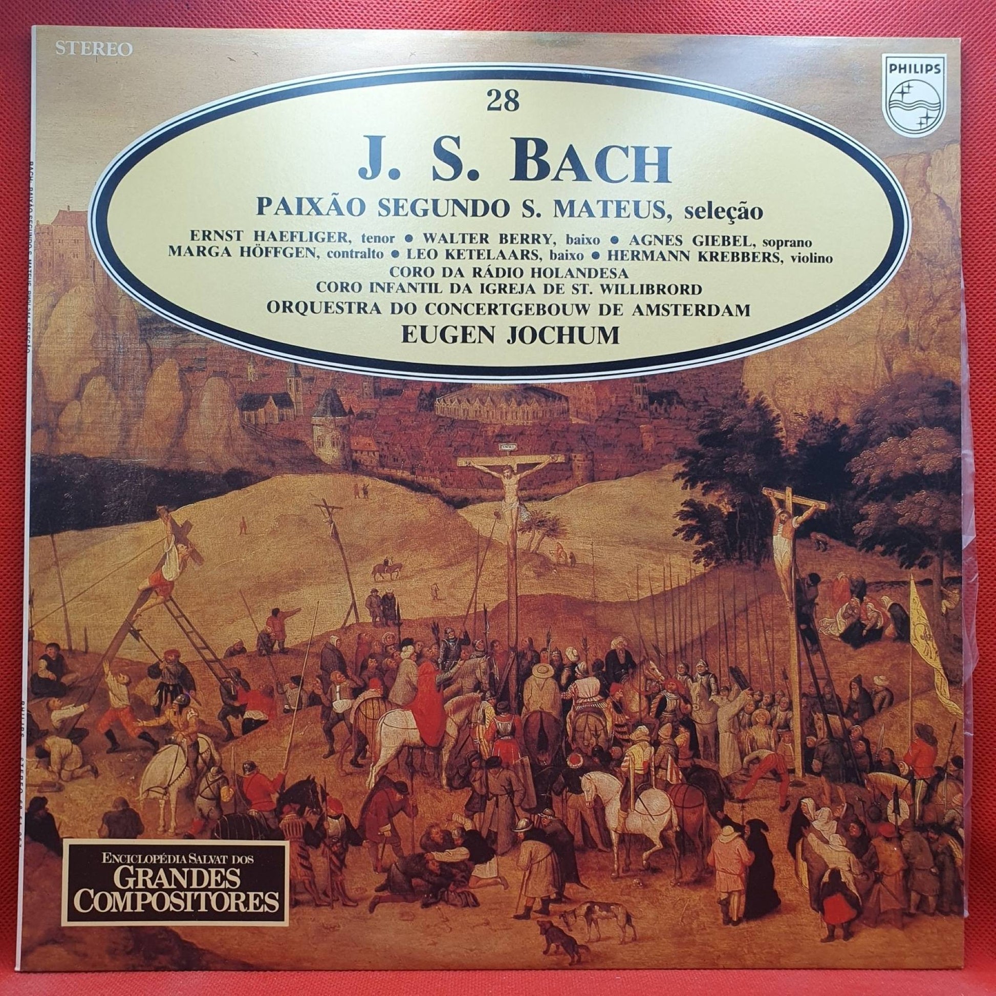 J. S. Bach - Ernst Haefliger, Walter Berry, Agnes Giebel ‎– A Paixão Segundo São Mateus - Vinyl Store Online