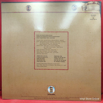 Jackson Browne ‎– Jackson Browne - Vinyl Store Online