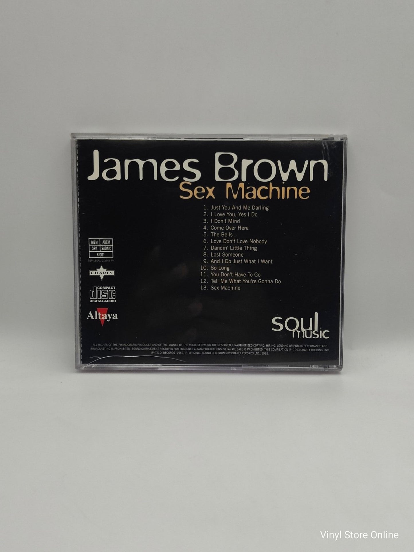 James Brown ‎– Sex Machine - Vinyl Store Online