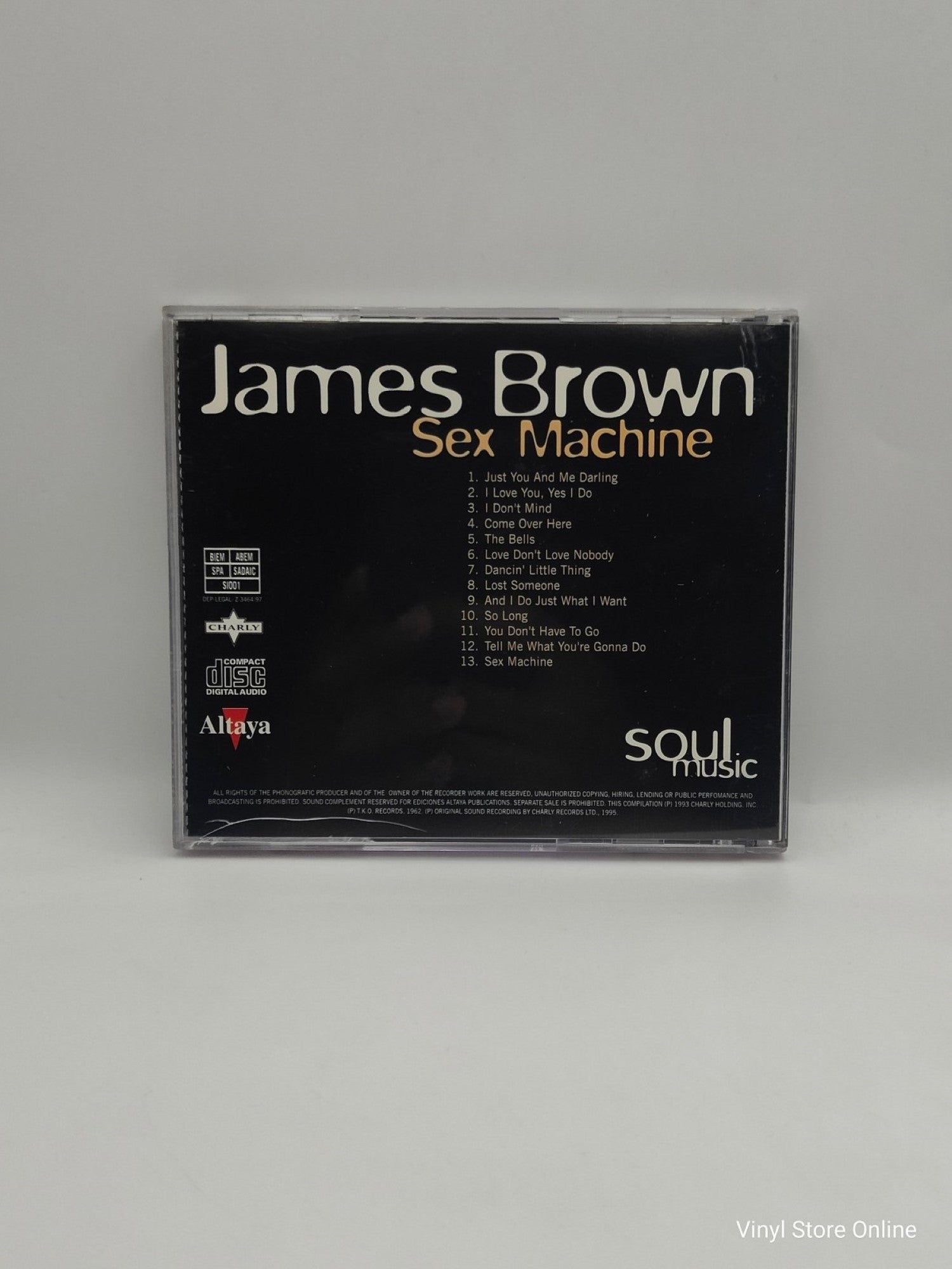 James Brown ‎– Sex Machine - Vinyl Store Online
