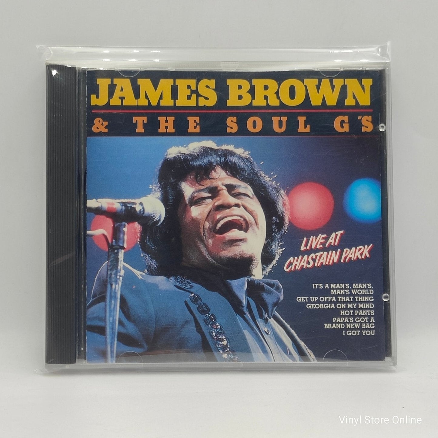 James Brown & The Soul G's ‎– Live At Chastain Park - Vinyl Store Online