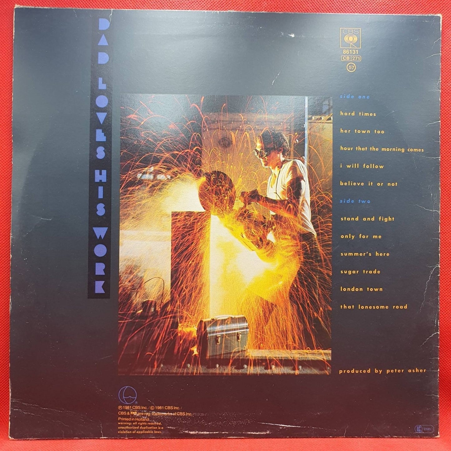 James Taylor ‎– Dad Loves His Work - Vinyl Store Online