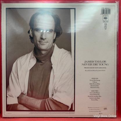 James Taylor ‎– Never Die Young - Vinyl Store Online