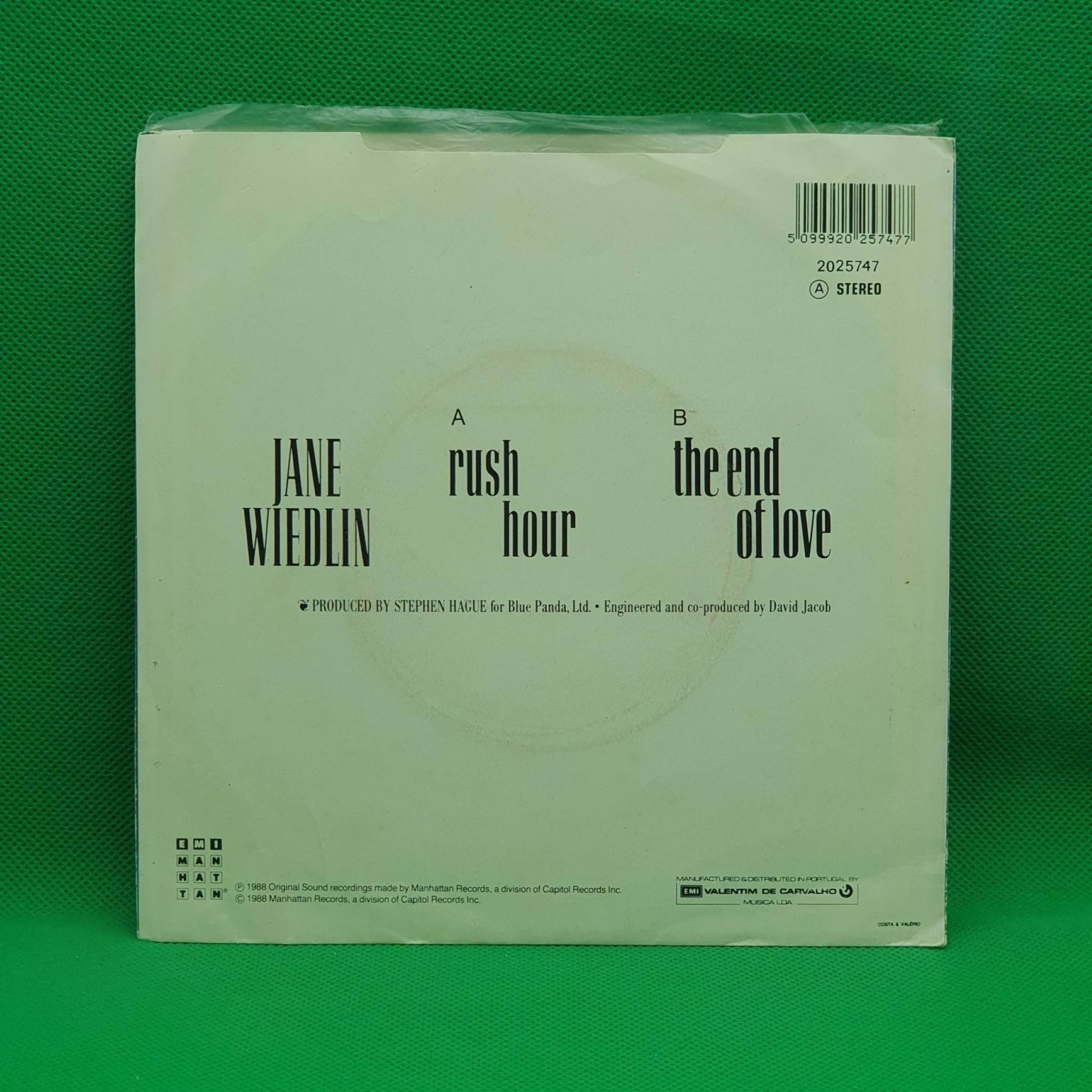 Jane Wiedlin ‎– Rush Hour - Vinyl Store Online