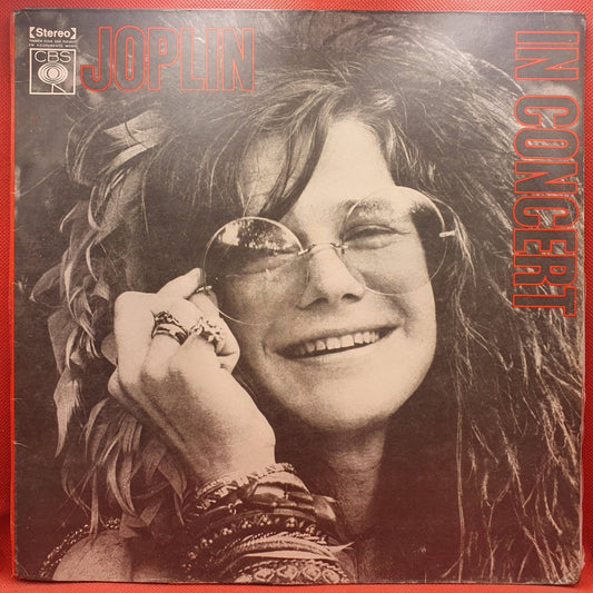 Janis Joplin ‎– Joplin In Concert - Vinyl Store Online