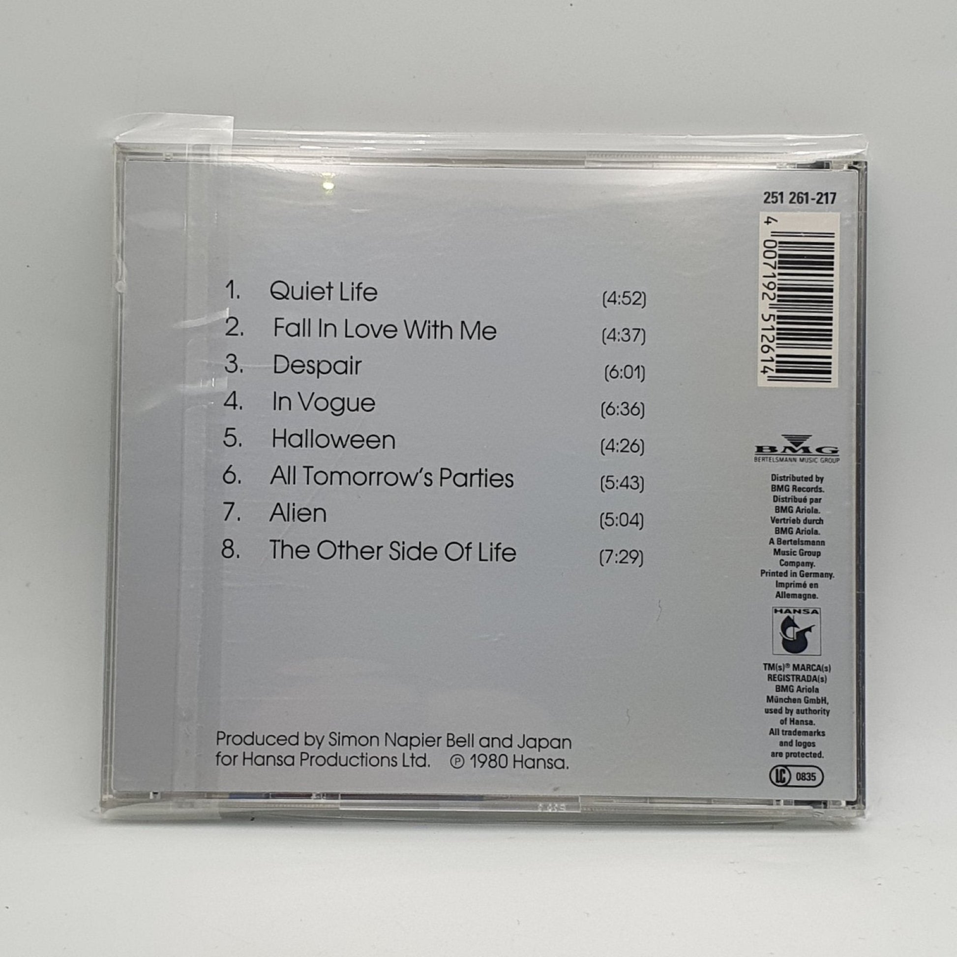 Japan ‎– Quiet Life - Vinyl Store Online