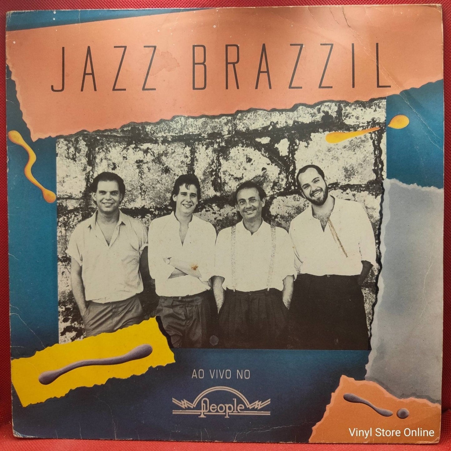 Jazz Brazzil ‎– Ao Vivo No People - Vinyl Store Online