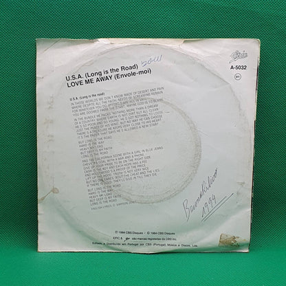 Jean - Jacques Goldman ‎– U.S.A (Long Is The Road) - Vinyl Store Online
