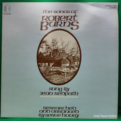 Jean Redpath ‎– The Songs Of Robert Burns Volume Four - Vinyl Store Online