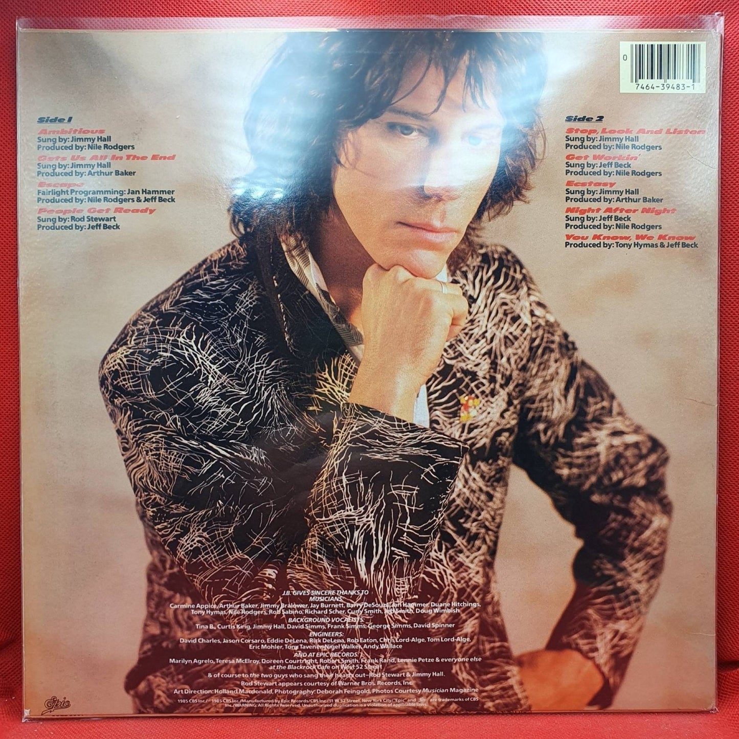 Jeff Beck ‎– Flash - Vinyl Store Online