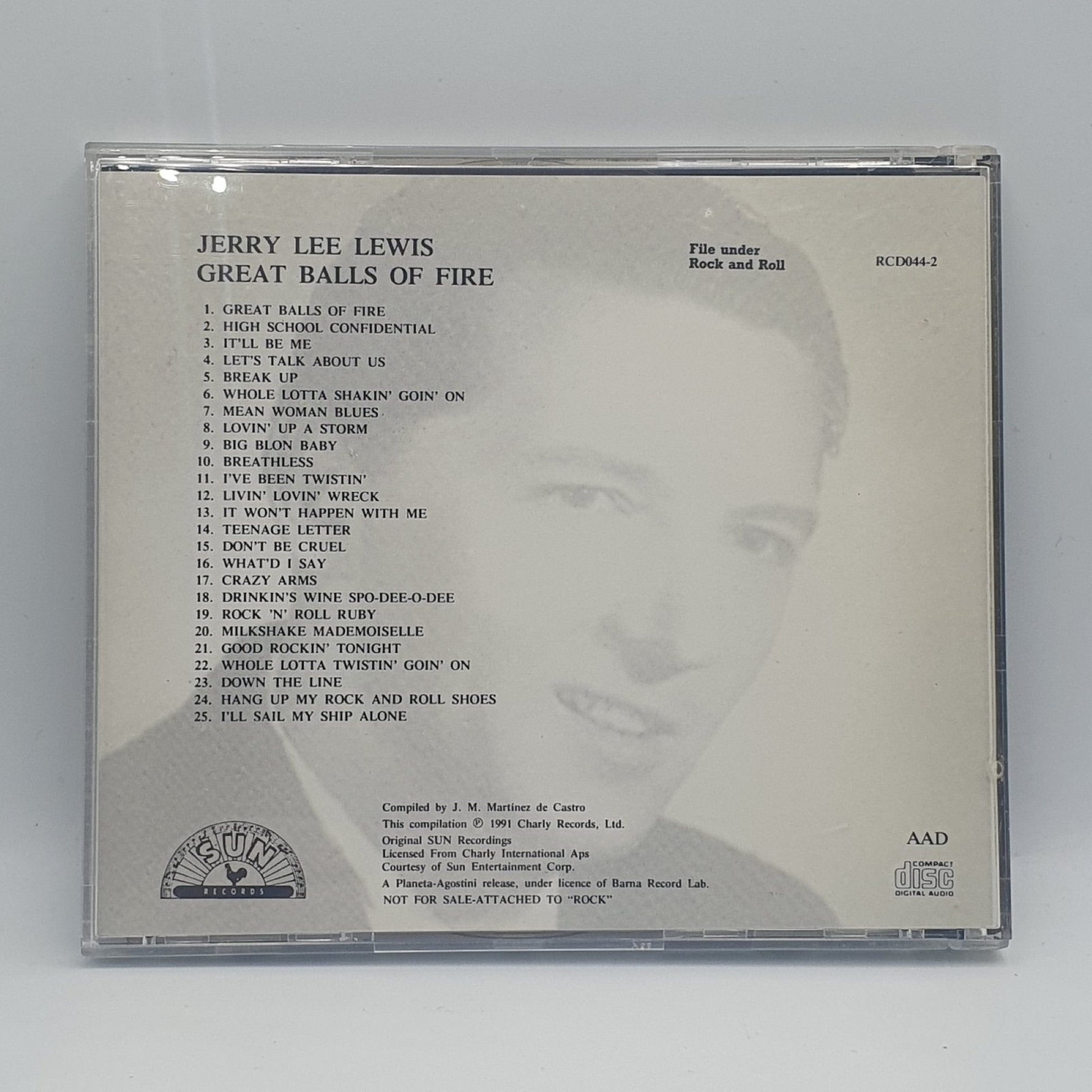 Jerry Lee Lewis ‎– Great Balls Of Fire! - Vinyl Store Online