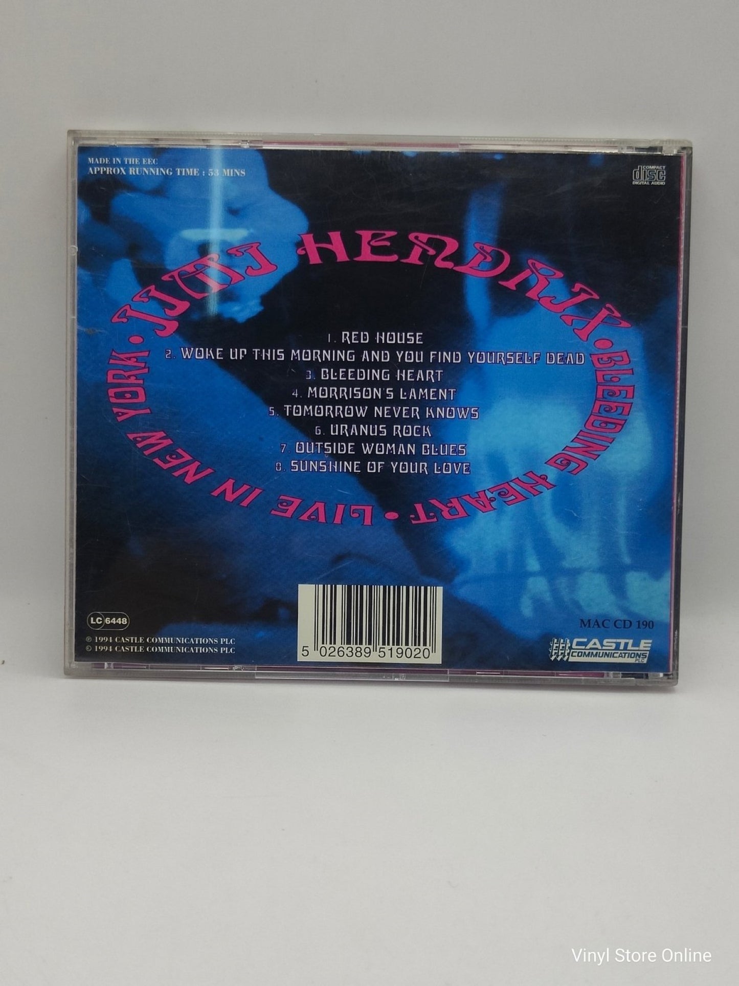 Jimi Hendrix ‎– Bleeding Heart - Vinyl Store Online