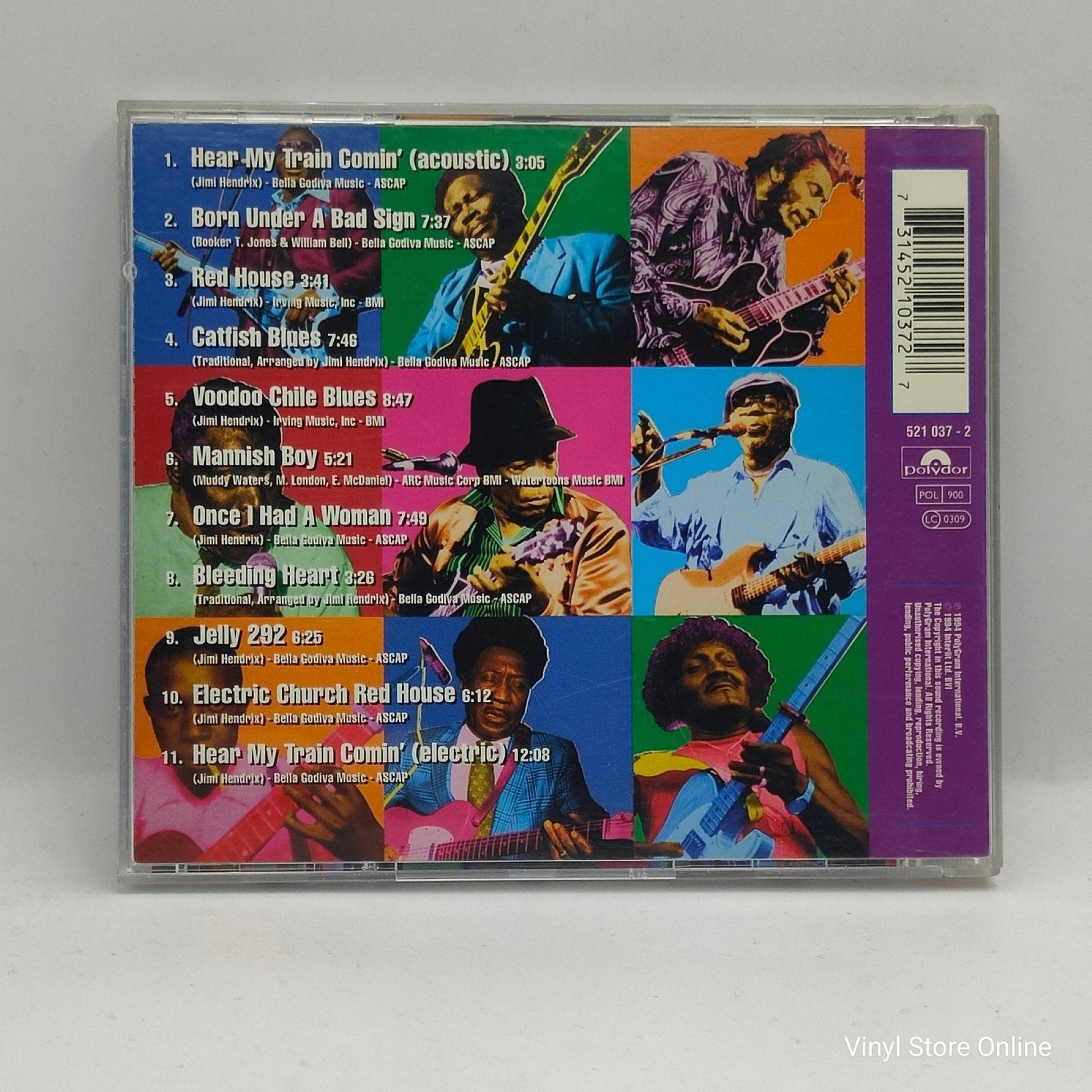 Jimi Hendrix ‎– Blues - Vinyl Store Online