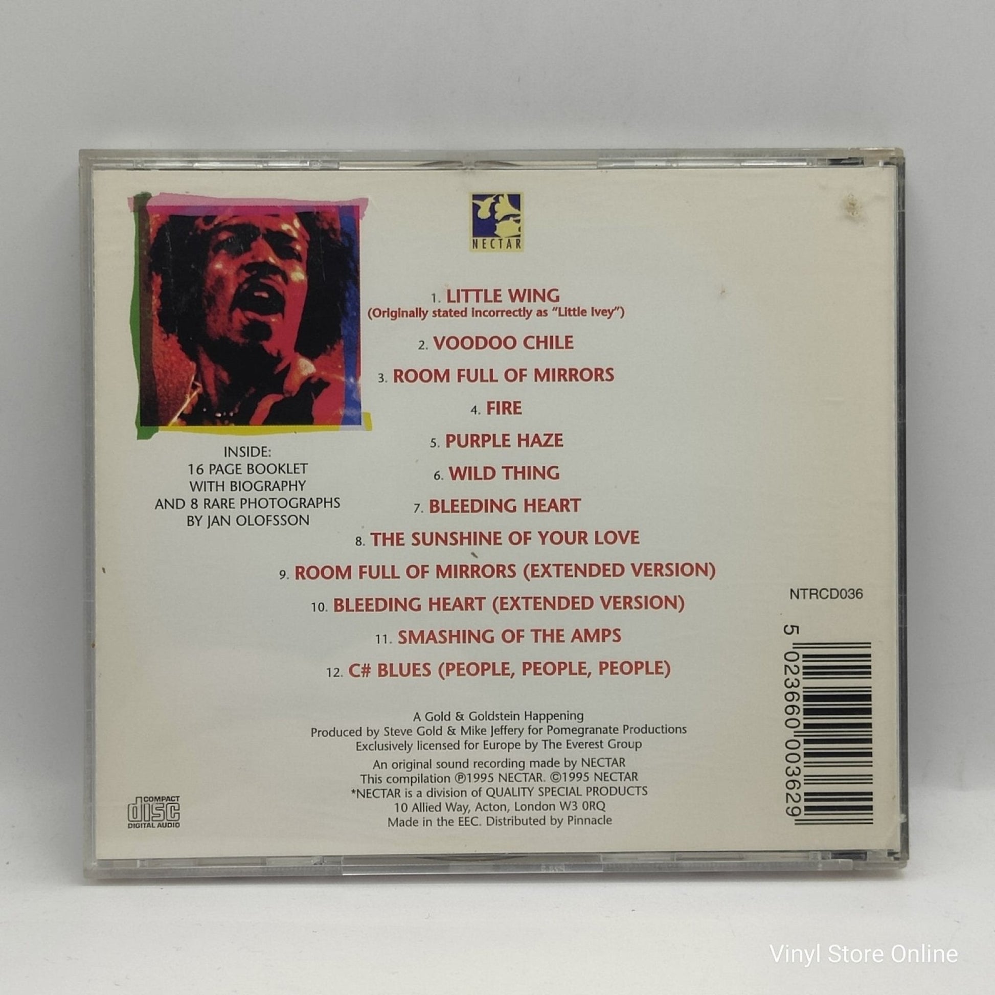 Jimi Hendrix ‎– Experience - Vinyl Store Online