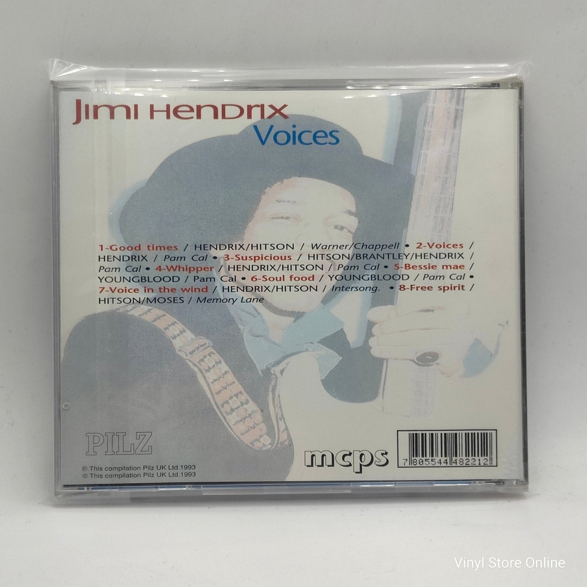 Jimi Hendrix ‎– Voices - Vinyl Store Online
