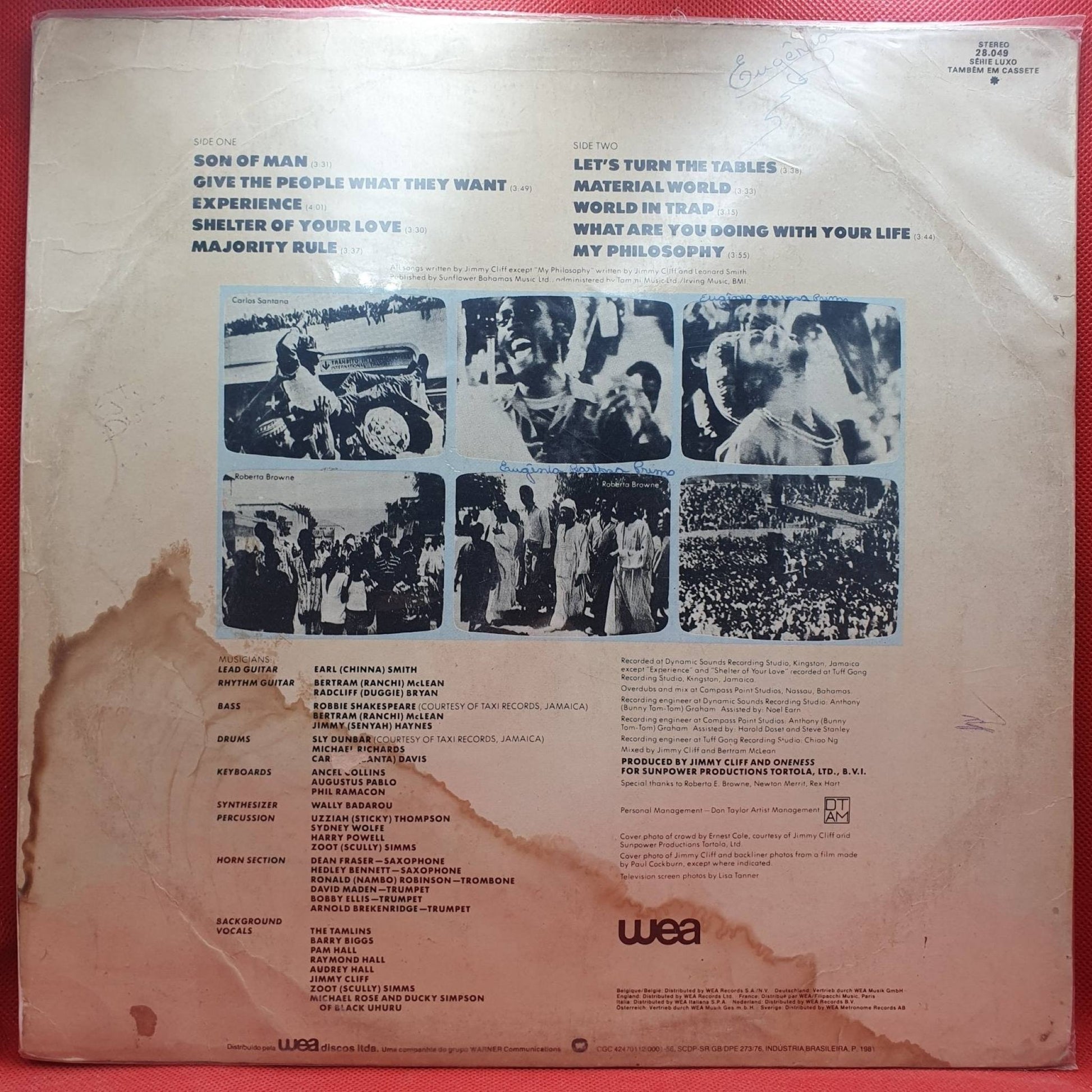 Jimmy Cliff ‎– Give The People What They Want - Vinyl Store Online