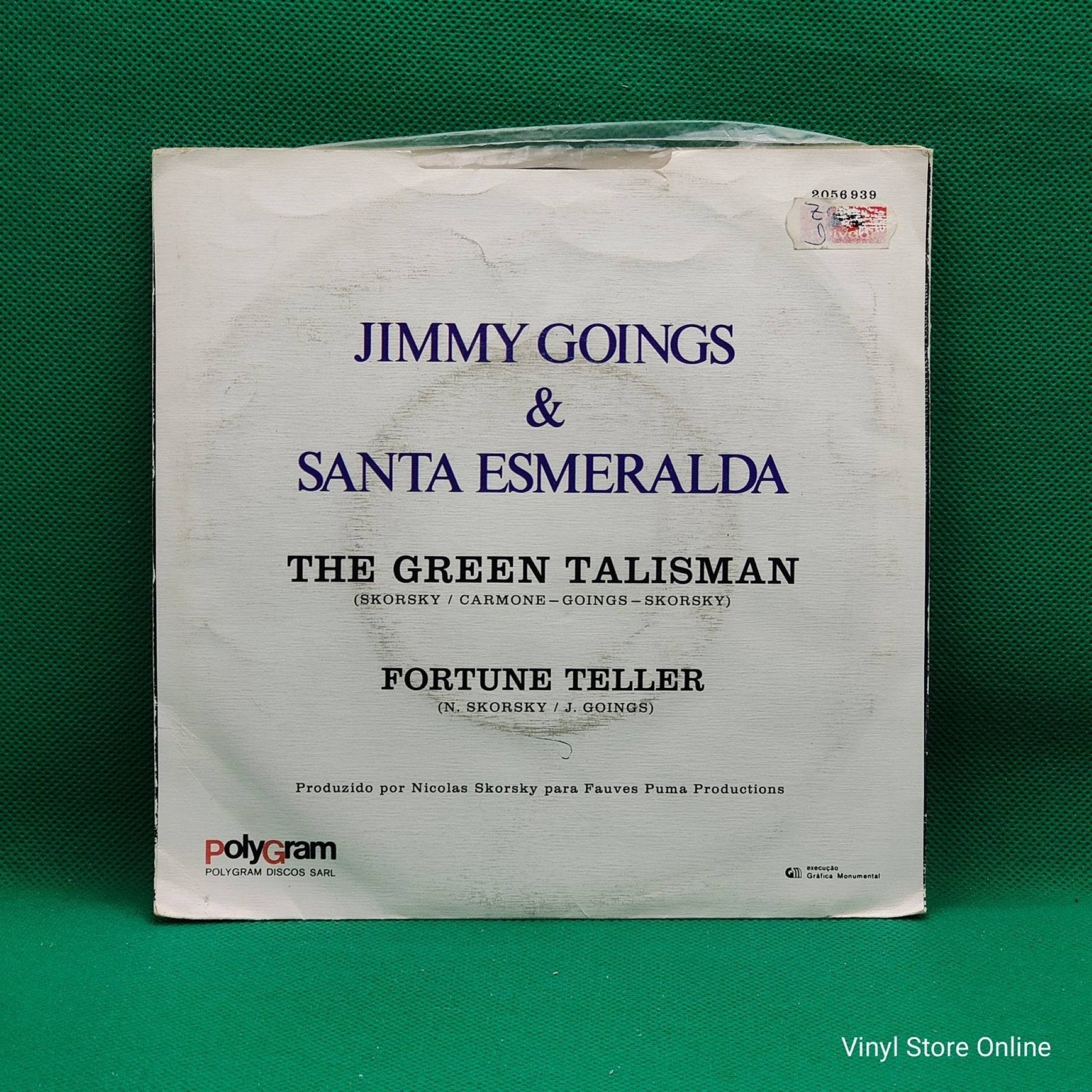 Jimmy Goings & Santa Esmeralda ‎– Green Talisman - Vinyl Store Online