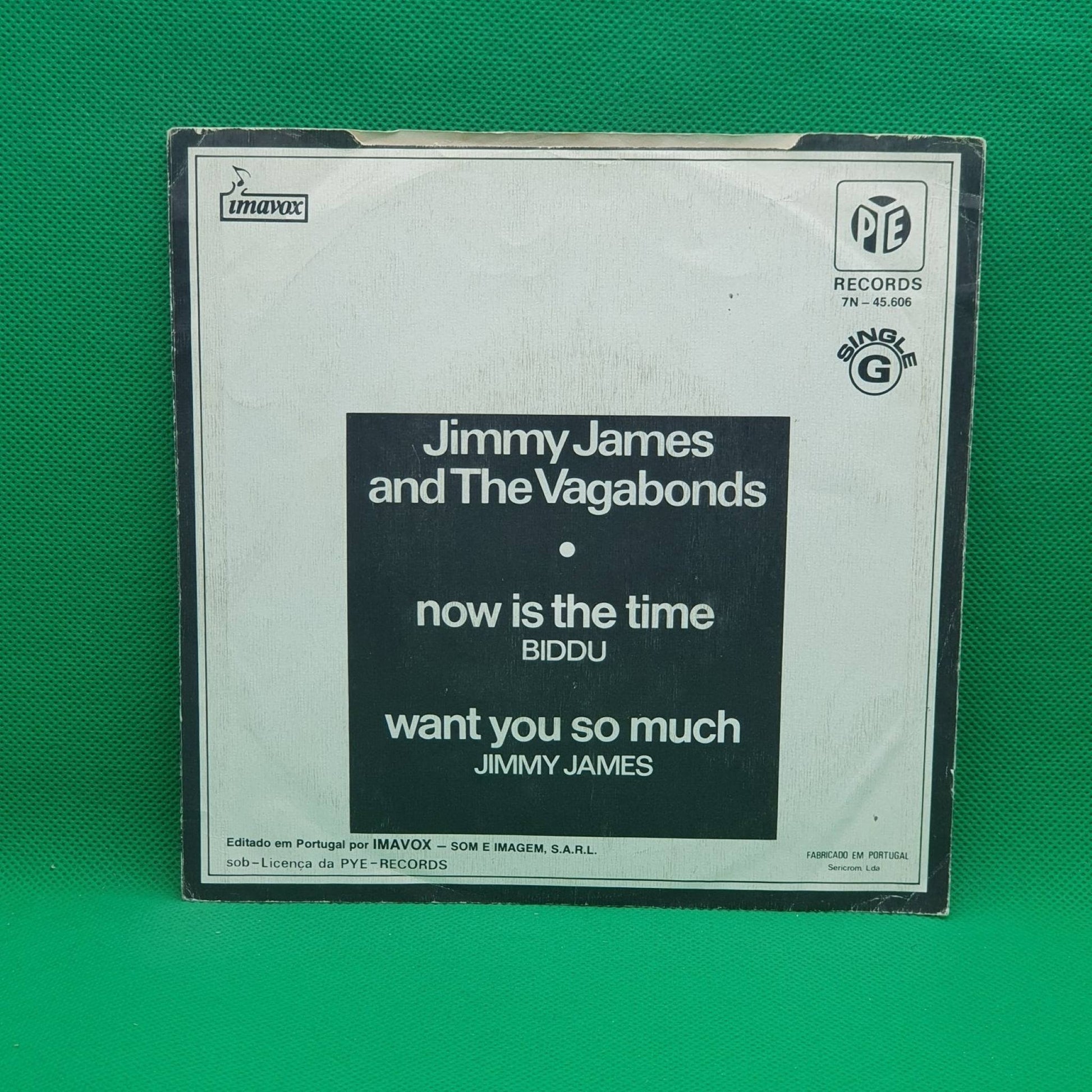 Jimmy James & The Vagabonds ‎– Now Is The Time - Vinyl Store Online