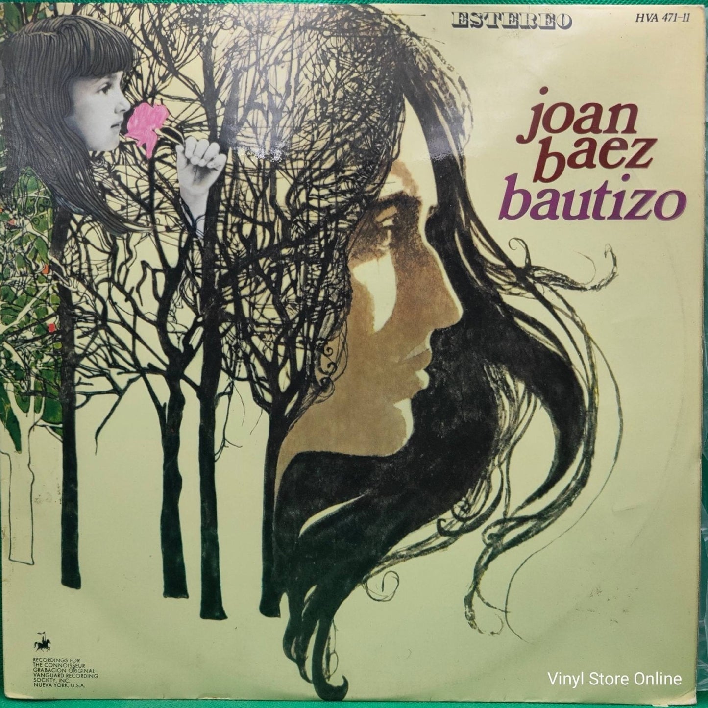 Joan Baez ‎– Bautizo - Vinyl Store Online