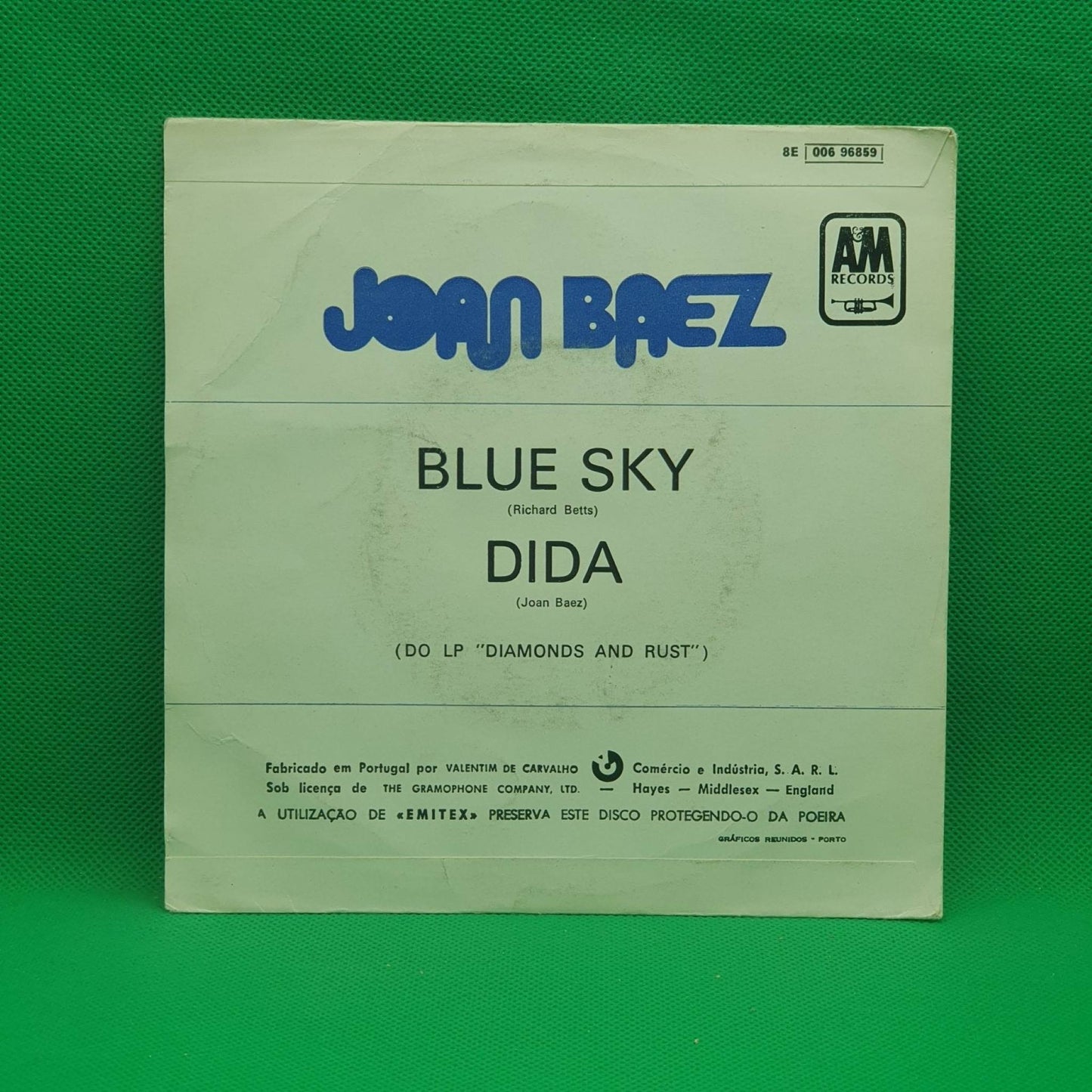 Joan Baez ‎– Blue Sky - Vinyl Store Online