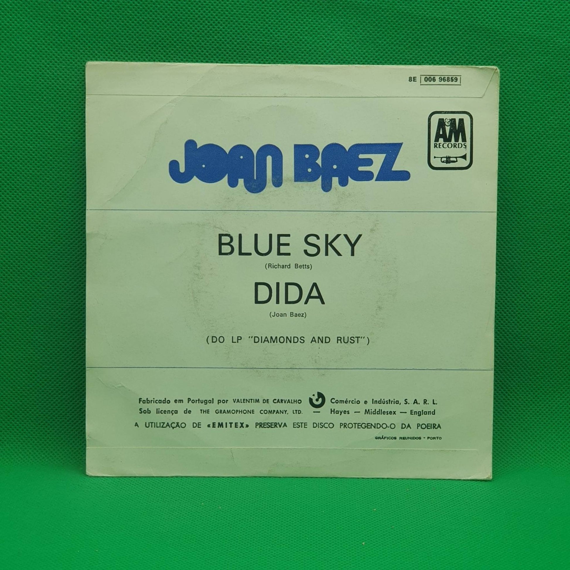 Joan Baez ‎– Blue Sky - Vinyl Store Online