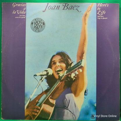 Joan Baez ‎– Gracias A La Vida / Here's To Life - Vinyl Store Online