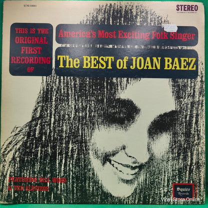 Joan Baez ‎– The Best Of Joan Baez - Vinyl Store Online