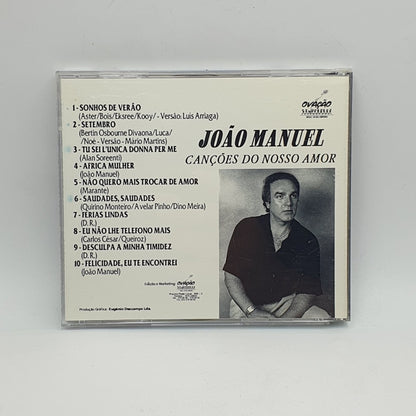 João Manuel ‎– Canções Do Nosso Amor - Vinyl Store Online