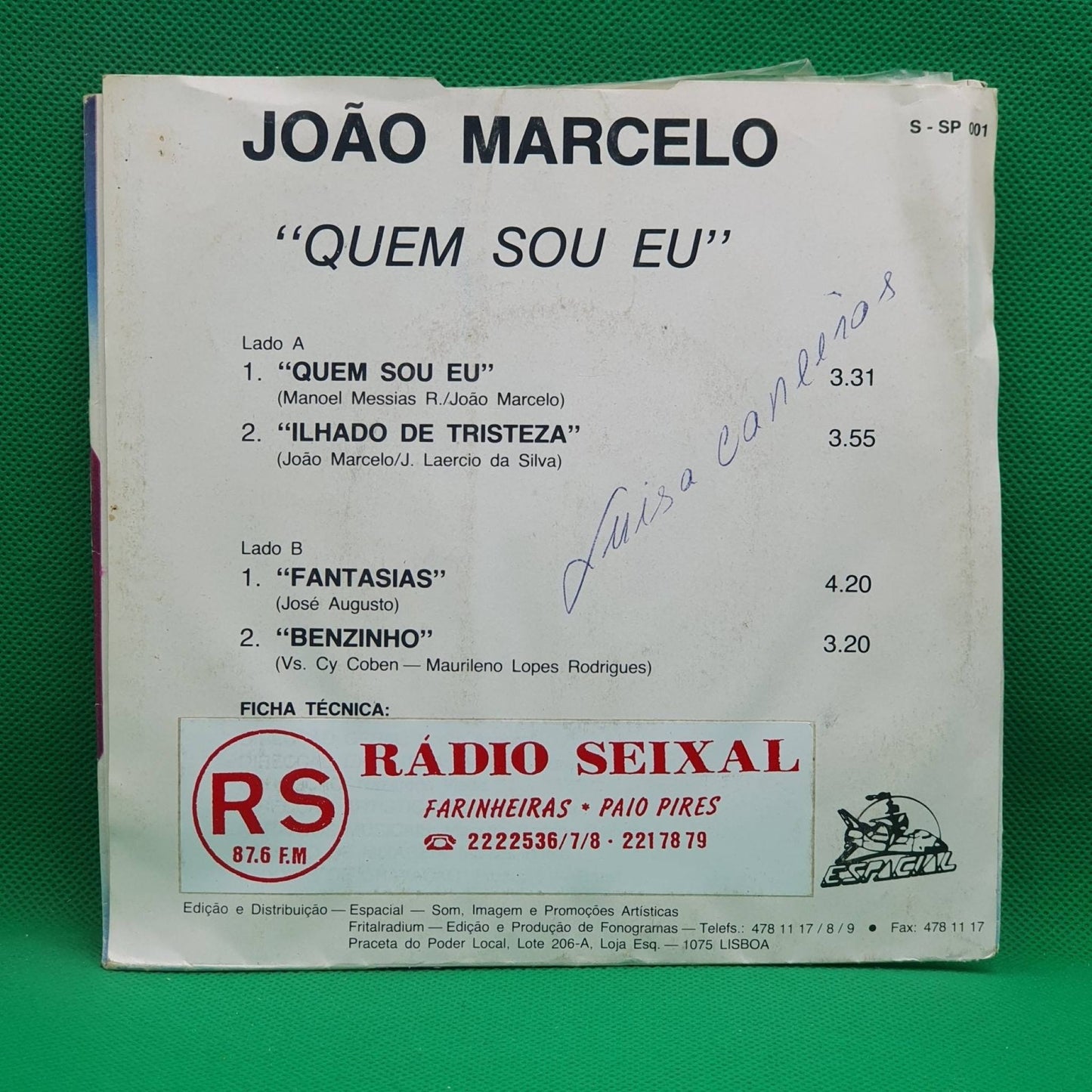 João Marcelo - Dentro do Coração - Vinyl Store Online