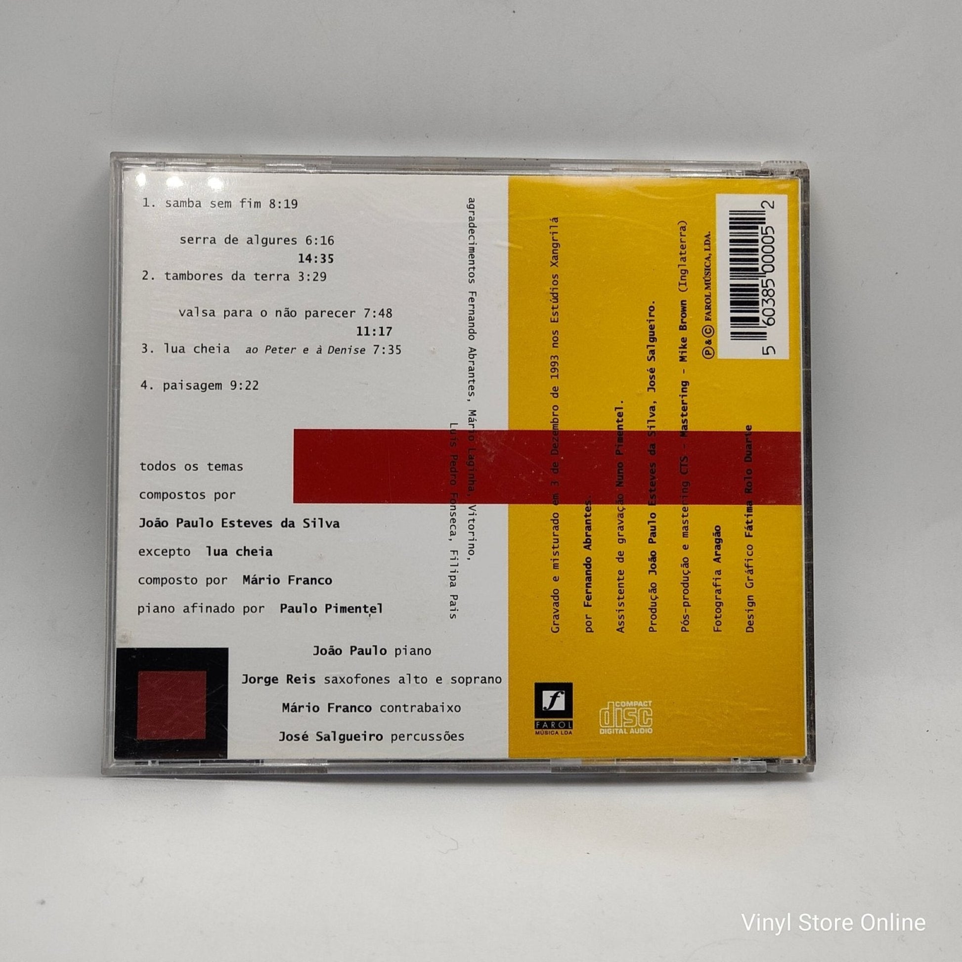 João Paulo ‎– Serra Sem Fim - Vinyl Store Online