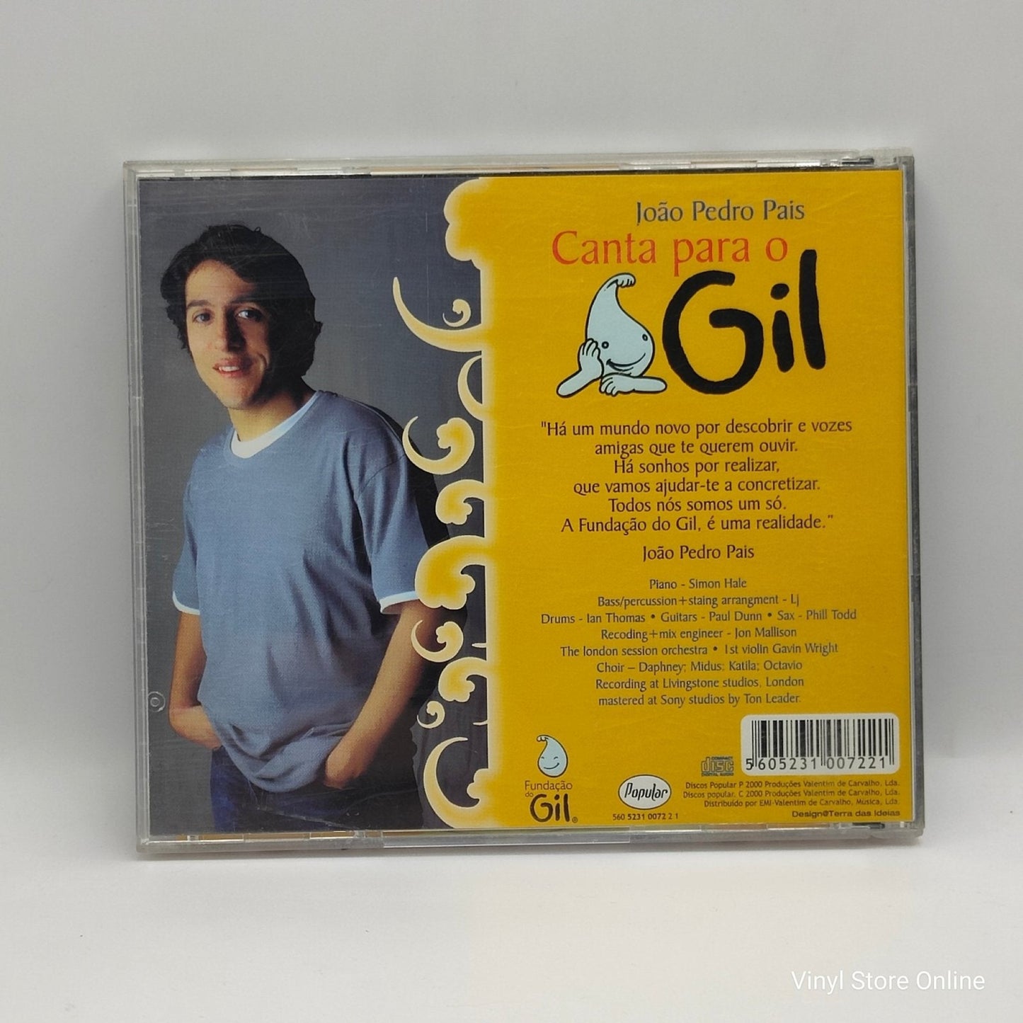 Joao Pedro Pais - Canta Para O Gil - Vinyl Store Online